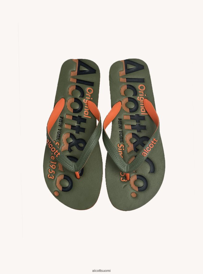 kenkiä fi Alcott miehet varvastossut logolla sininen laivasto HL28P0810