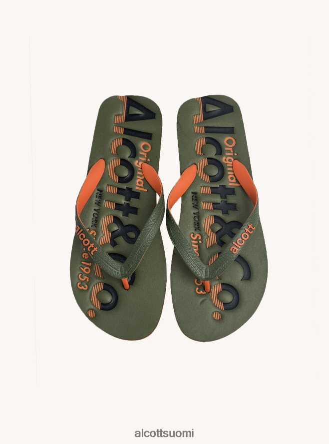 kenkiä fi Alcott miehet varvastossut logolla sininen laivasto HL28P0810