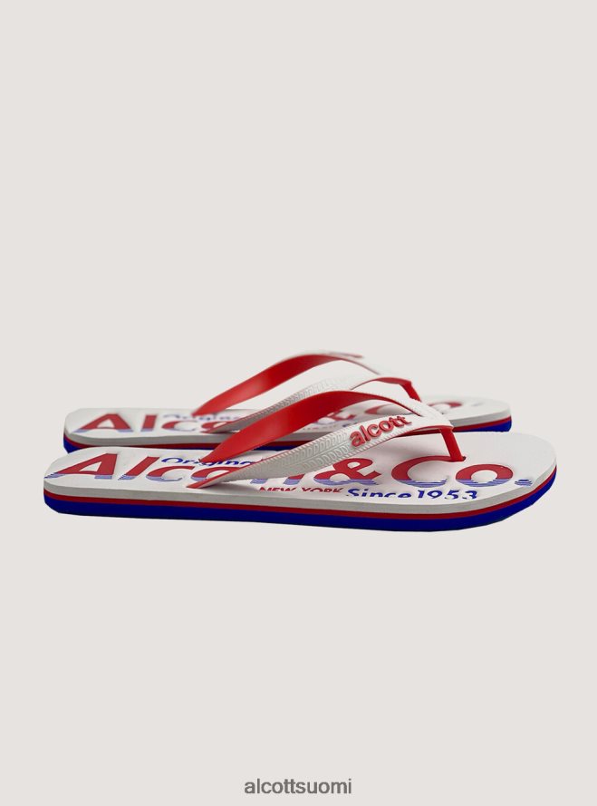 kenkiä fi Alcott miehet varvastossut logolla sininen laivasto HL28P0811