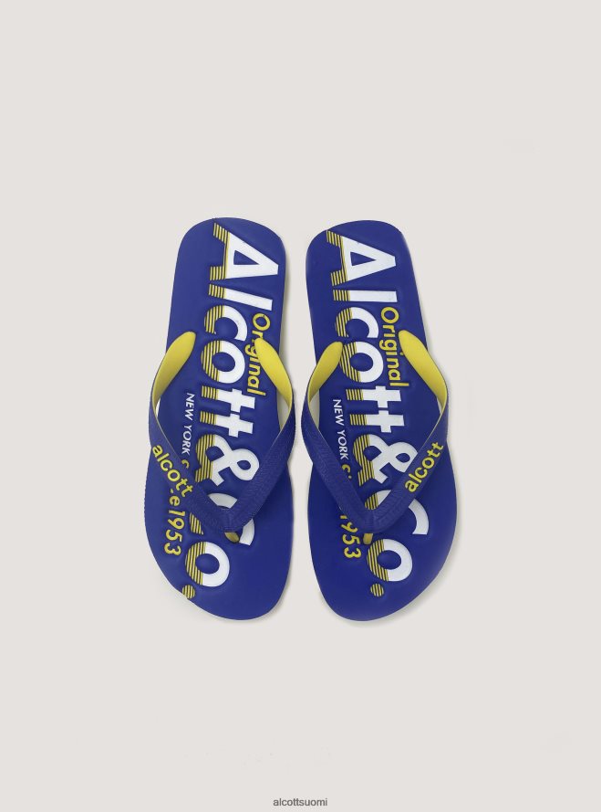 kenkiä fi Alcott miehet varvastossut logolla sininen laivasto HL28P0879