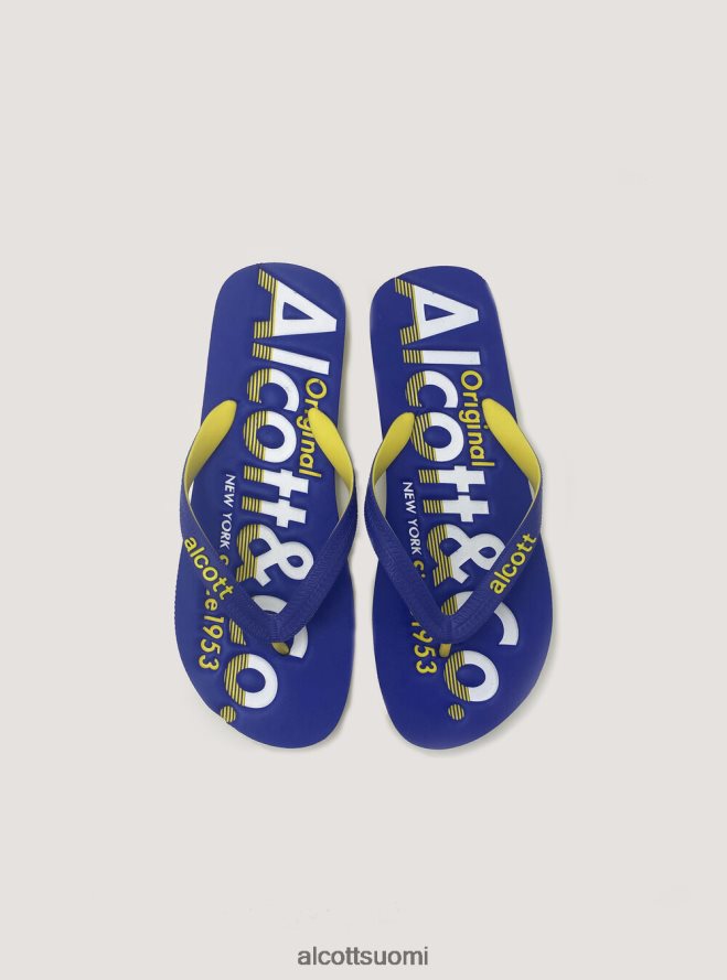 kenkiä fi Alcott miehet varvastossut logolla sininen laivasto HL28P0879