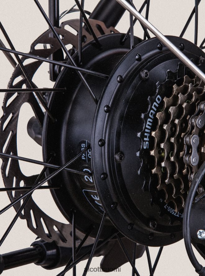 Lisätarvikkeet fi Alcott miehet sähköinen kokoontaittuva pyörä ebike rks 250w shimano litiumakku musta HL28P0561