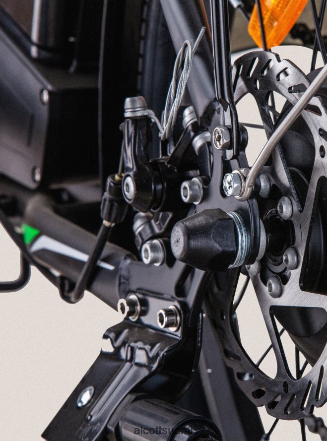 Lisätarvikkeet fi Alcott miehet sähköinen kokoontaittuva pyörä ebike rks 250w shimano litiumakku musta HL28P0561