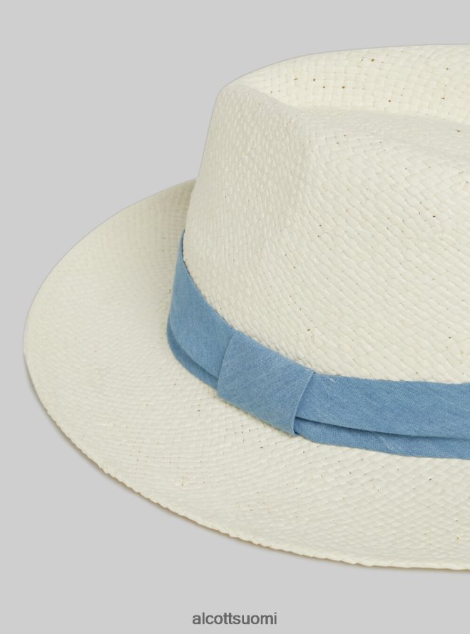 Lisätarvikkeet fi Alcott miehet cappello intrecciato wh2 valkoinen HL28P0699