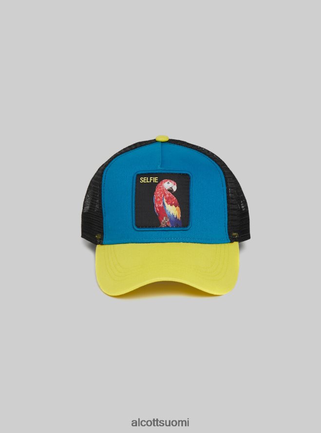 Lisätarvikkeet fi Alcott miehet cappello trucker con patch bk1 musta HL28P01111