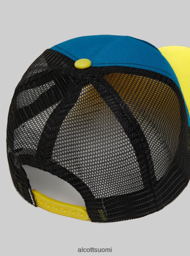 Lisätarvikkeet fi Alcott miehet cappello trucker con patch bk1 musta HL28P01111