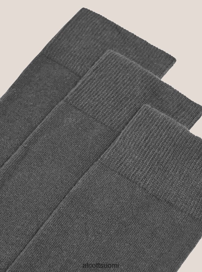 Lisätarvikkeet fi Alcott miehet setti 3 kpl sukkia bk1 musta HL28P0747