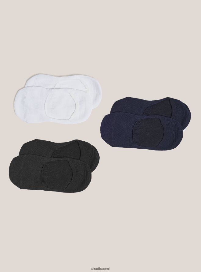 Lisätarvikkeet fi Alcott miehet setti 3 paria footsies-sukkia monivärinen HL28P01092