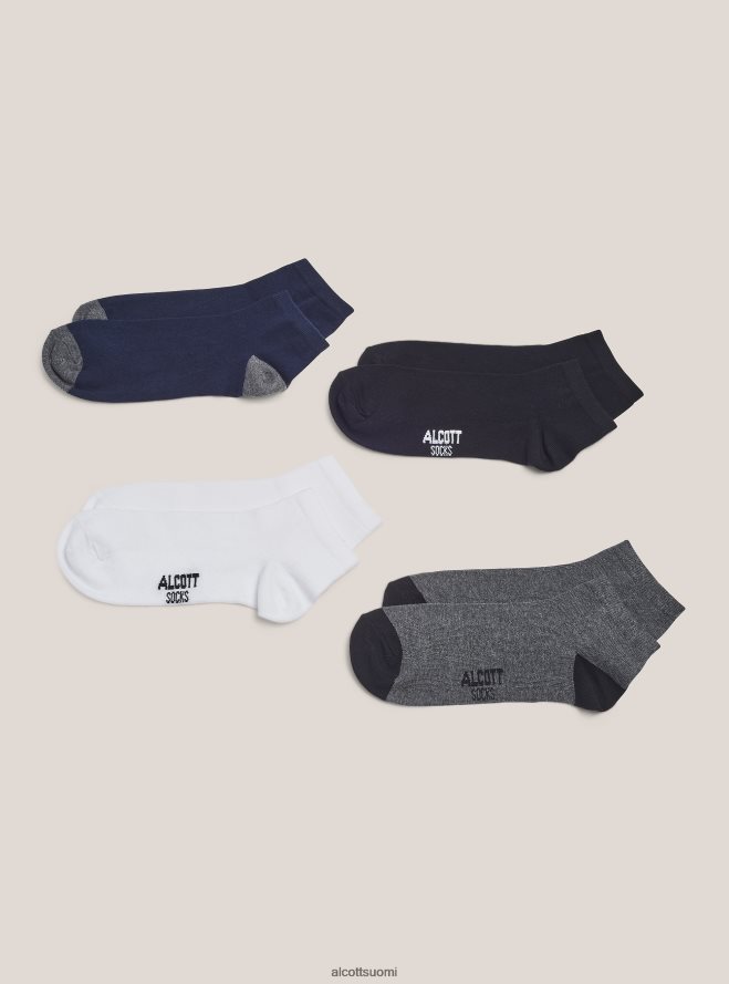 Lisätarvikkeet fi Alcott miehet setti 4 paia calzini basico ainutlaatuinen HL28P01184