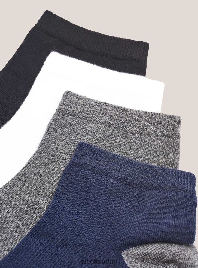 Lisätarvikkeet fi Alcott miehet setti 4 paia calzini basico ainutlaatuinen HL28P01184