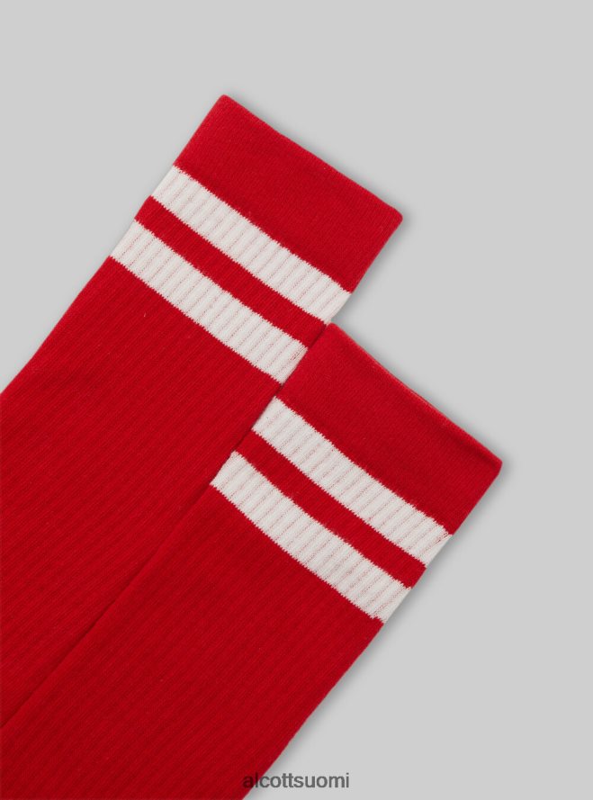 Lisätarvikkeet fi Alcott miehet sukat kontrastisilla nauhoilla bk1 musta HL28P0534