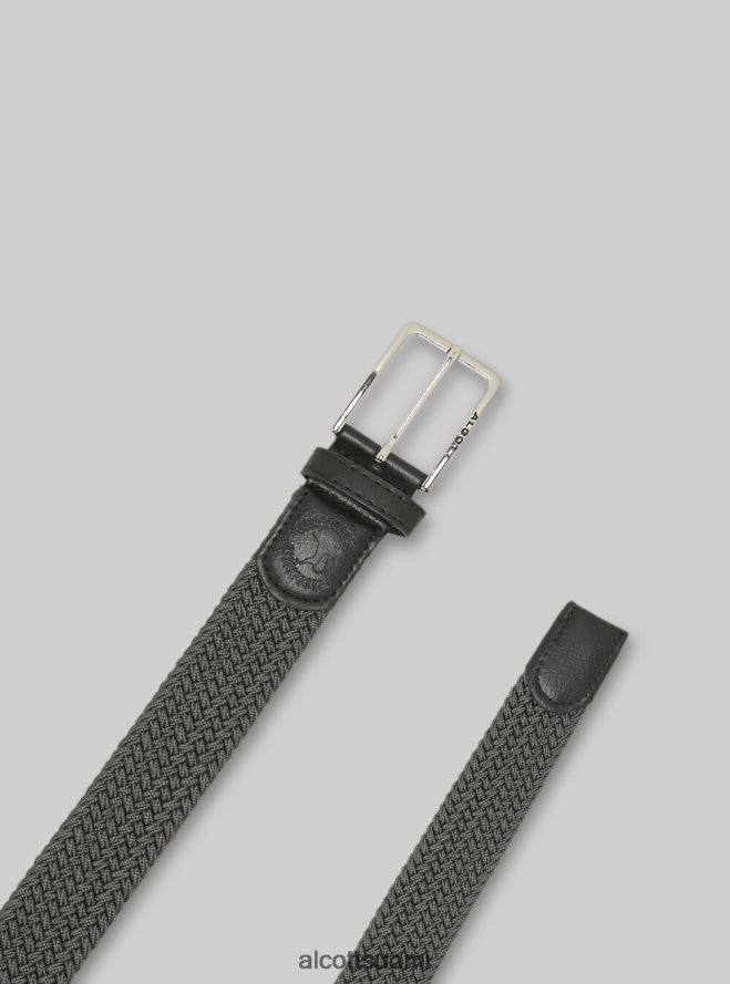 Lisätarvikkeet fi Alcott miehet cintura intrecciata bk1 musta HL28P01206