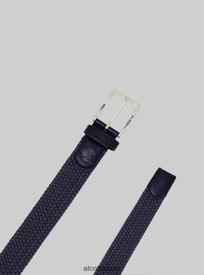 Lisätarvikkeet fi Alcott miehet cintura intrecciata bk1 musta HL28P01210