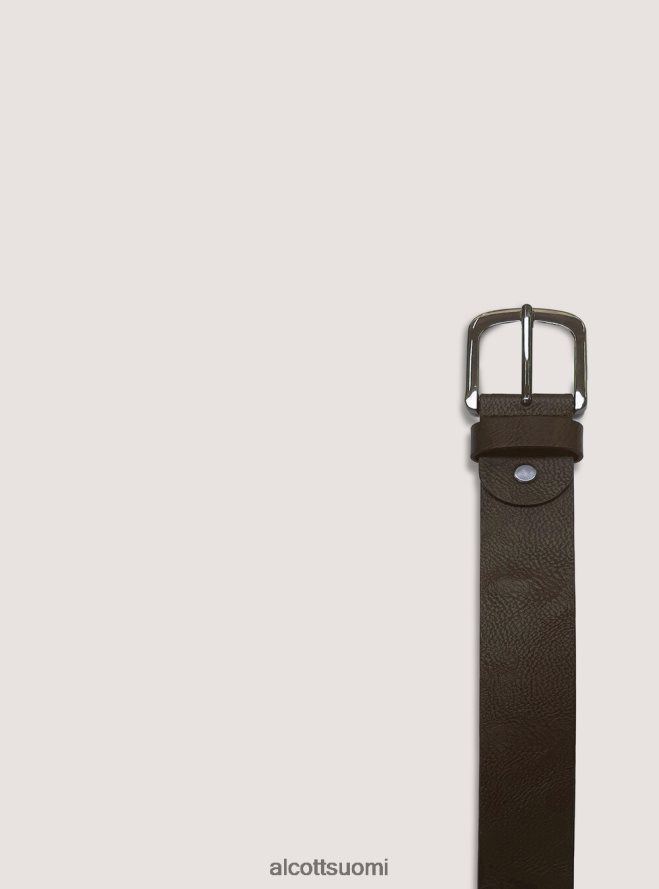 Lisätarvikkeet fi Alcott miehet perusnahkainen vyö br1 ruskea tumma HL28P01010