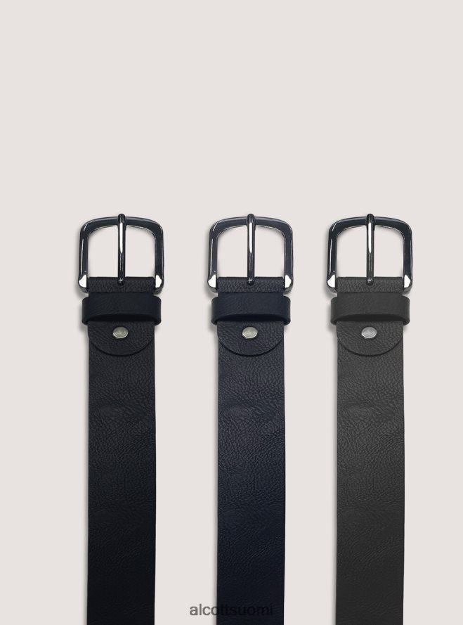 Lisätarvikkeet fi Alcott miehet perusnahkainen vyö br1 ruskea tumma HL28P01118