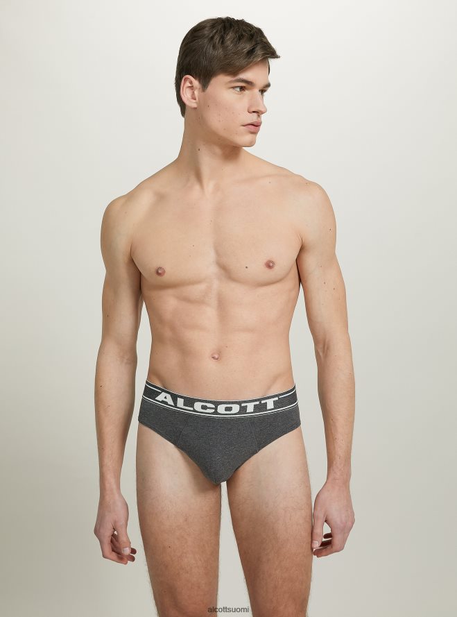 vaatetus fi Alcott miehet joustavat puuvillahousut logolla bk1 musta HL28P01131