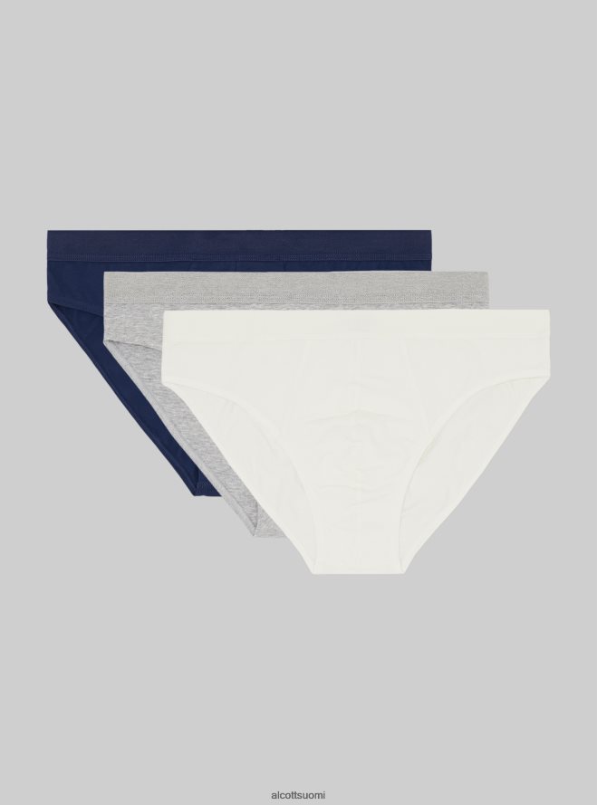 vaatetus fi Alcott miehet setti 3 paria joustavia puuvillahousuja bk1/mgy2/mgy1 HL28P01116