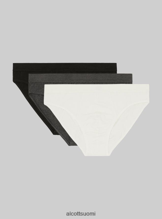 vaatetus fi Alcott miehet setti 3 paria joustavia puuvillahousuja bk1/mgy2/mgy1 HL28P0815