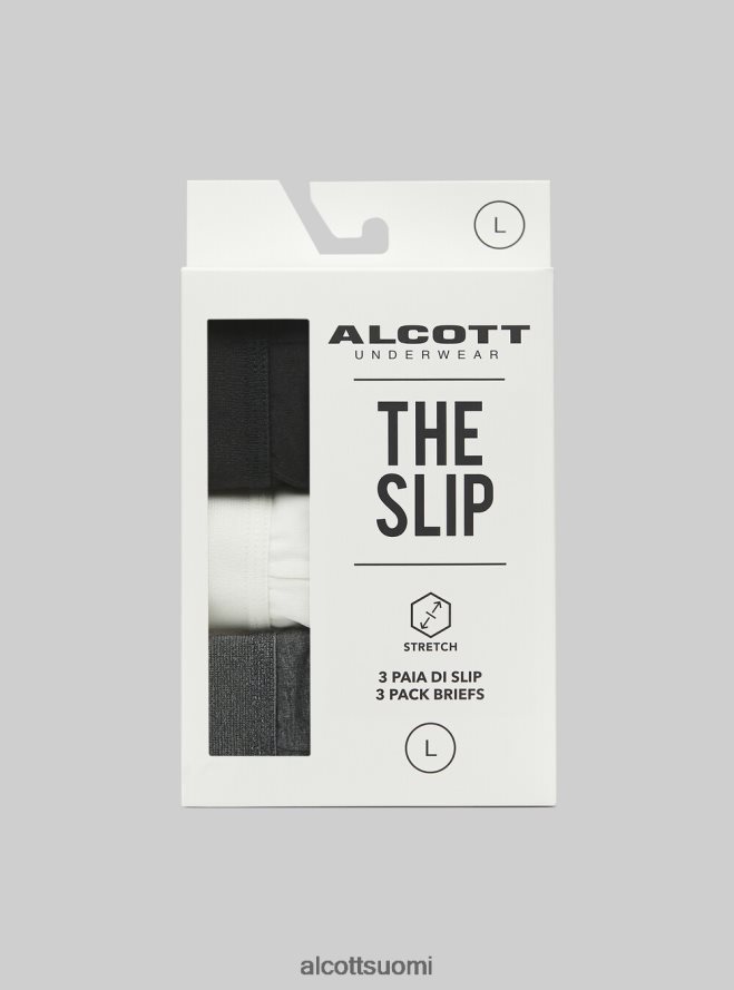 vaatetus fi Alcott miehet setti 3 paria joustavia puuvillahousuja bk1/mgy2/mgy1 HL28P0815
