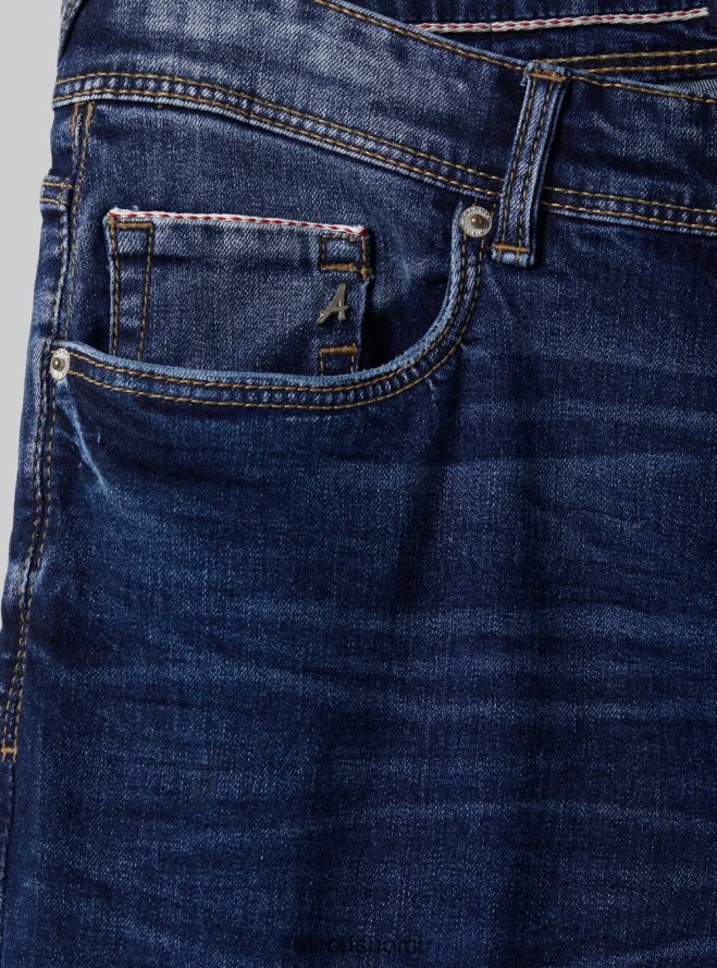 vaatetus fi Alcott miehet Skinny fit farkut joustavasta denimistä d002 keskitummansininen HL28P0692