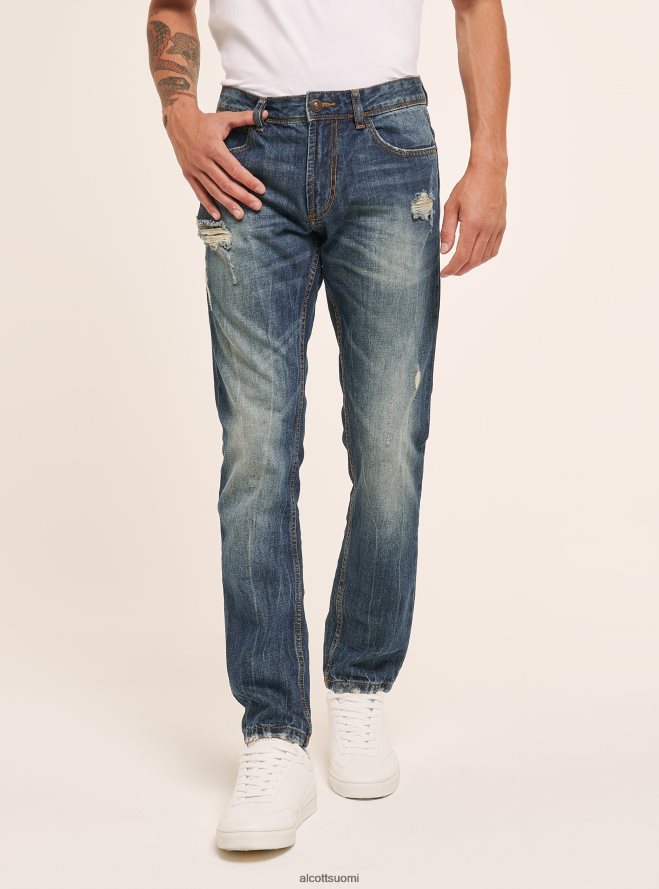 vaatetus fi Alcott miehet farkut slim fit taivaansininen HL28P0806