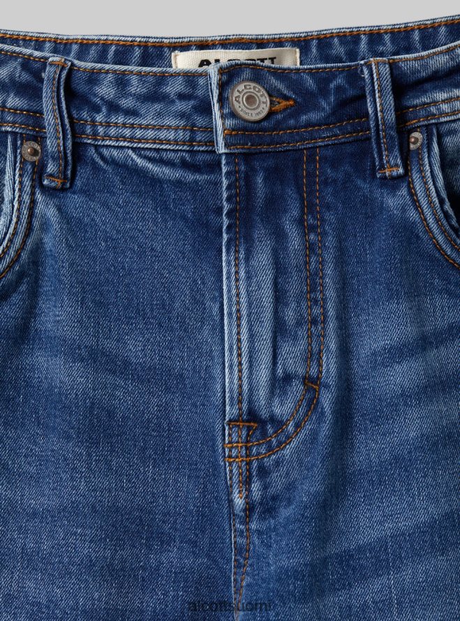 vaatetus fi Alcott miehet ohuet puuvillafarkut d003 keskisininen HL28P01121