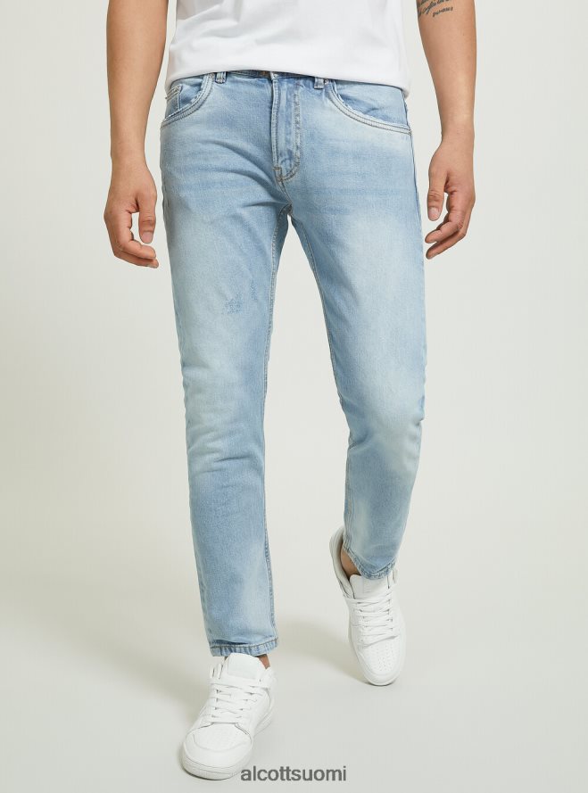 vaatetus fi Alcott miehet ohuet puuvillafarkut d003 keskisininen HL28P0657