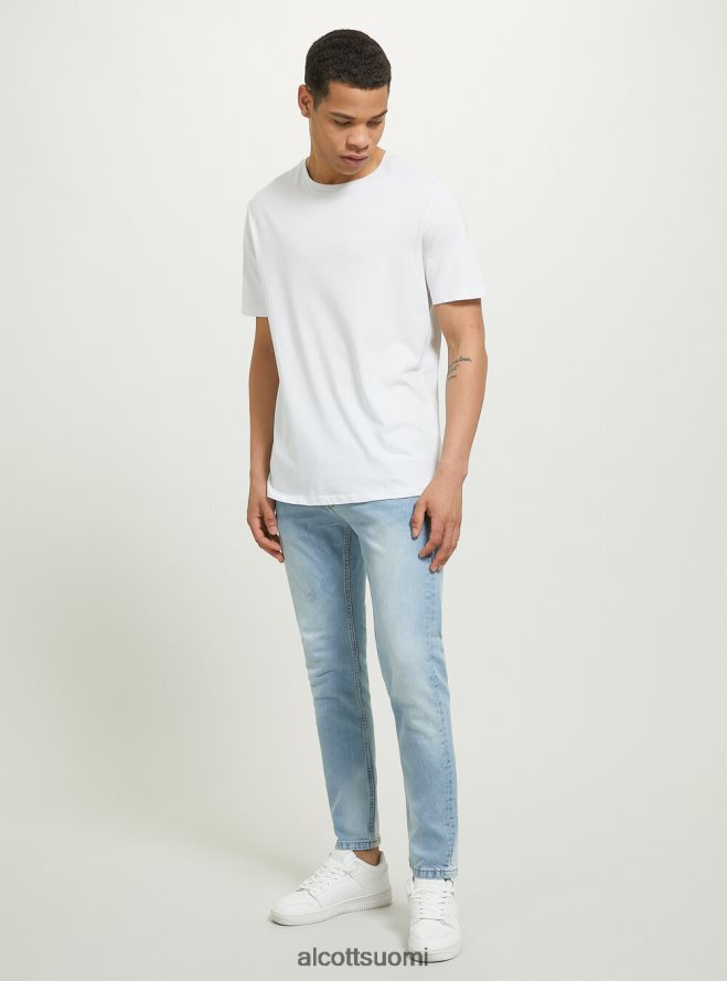 vaatetus fi Alcott miehet ohuet puuvillafarkut d003 keskisininen HL28P0657