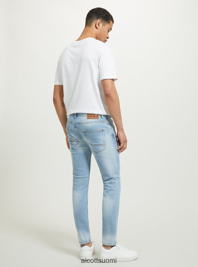 vaatetus fi Alcott miehet ohuet puuvillafarkut d003 keskisininen HL28P0657