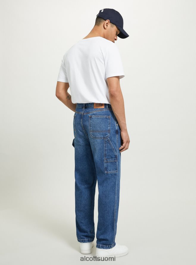 vaatetus fi Alcott miehet puusepän farkut d003 keskisininen HL28P0638