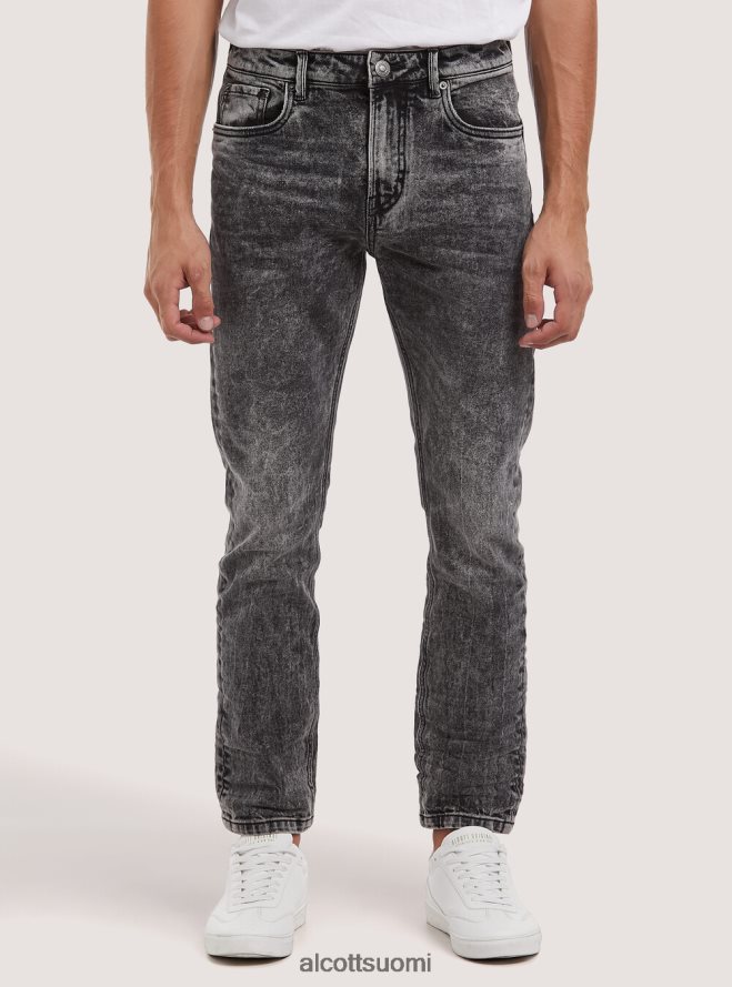 vaatetus fi Alcott miehet slim fit farkut d000 musta HL28P01181