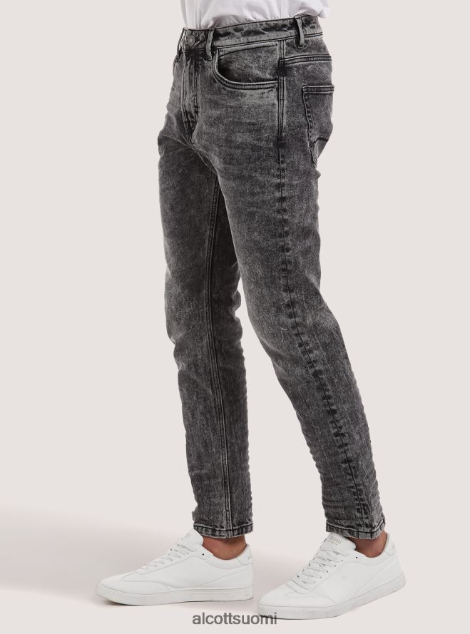 vaatetus fi Alcott miehet slim fit farkut d000 musta HL28P01181