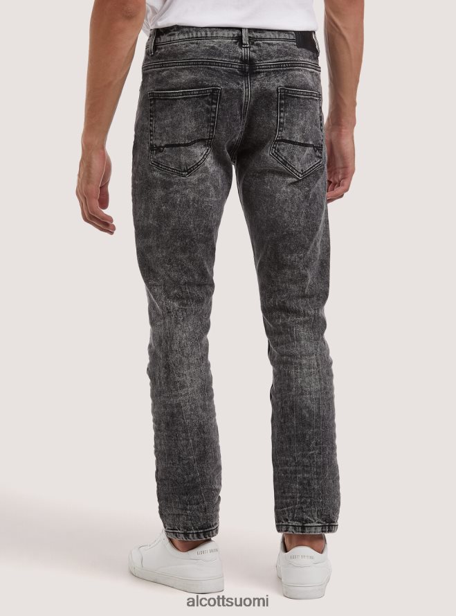 vaatetus fi Alcott miehet slim fit farkut d000 musta HL28P01181