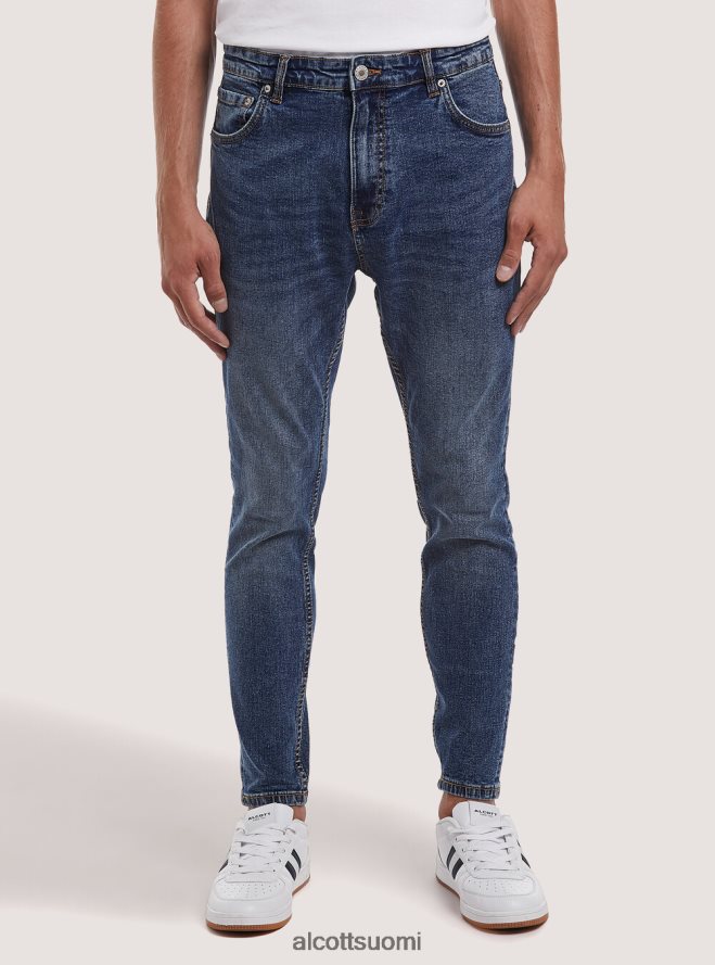 vaatetus fi Alcott miehet stretch denim porkkana fit farkut d007 vaaleansininen HL28P0786