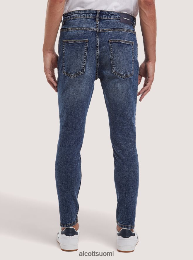 vaatetus fi Alcott miehet stretch denim porkkana fit farkut d007 vaaleansininen HL28P0786