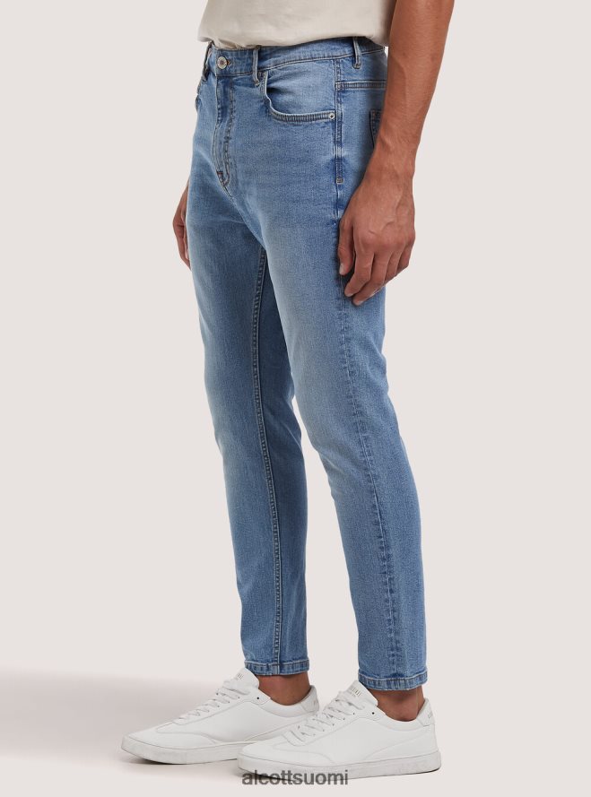 vaatetus fi Alcott miehet stretch denim porkkana fit farkut d007 vaaleansininen HL28P0917