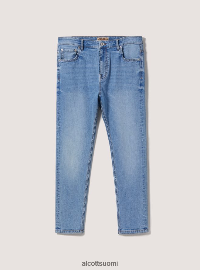 vaatetus fi Alcott miehet stretch denim porkkana fit farkut d007 vaaleansininen HL28P0917