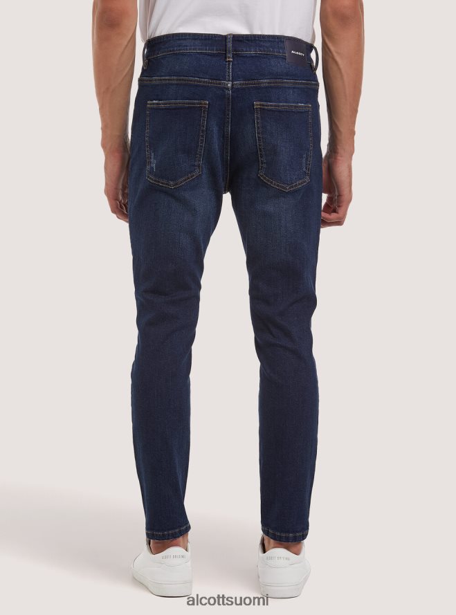 vaatetus fi Alcott miehet stretch denim porkkana fit farkut d007 vaaleansininen HL28P0935