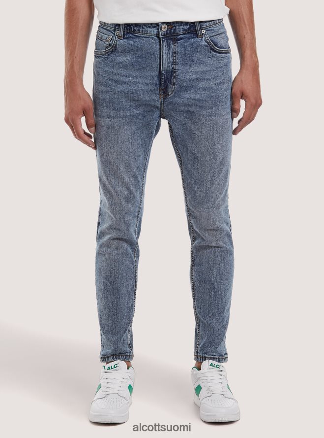vaatetus fi Alcott miehet stretch denim porkkana fit farkut d007 vaaleansininen HL28P0967
