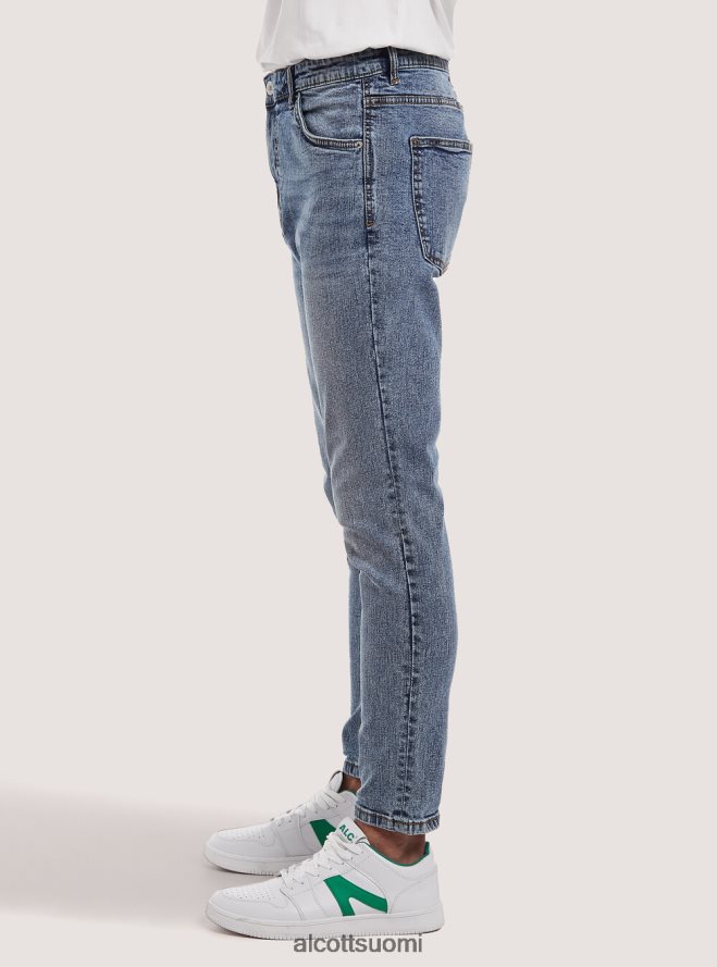 vaatetus fi Alcott miehet stretch denim porkkana fit farkut d007 vaaleansininen HL28P0967