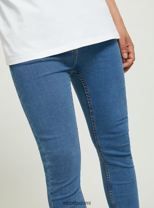 vaatetus fi Alcott miehet super skinny fit stretch denim farkut d003 keskisininen HL28P0739