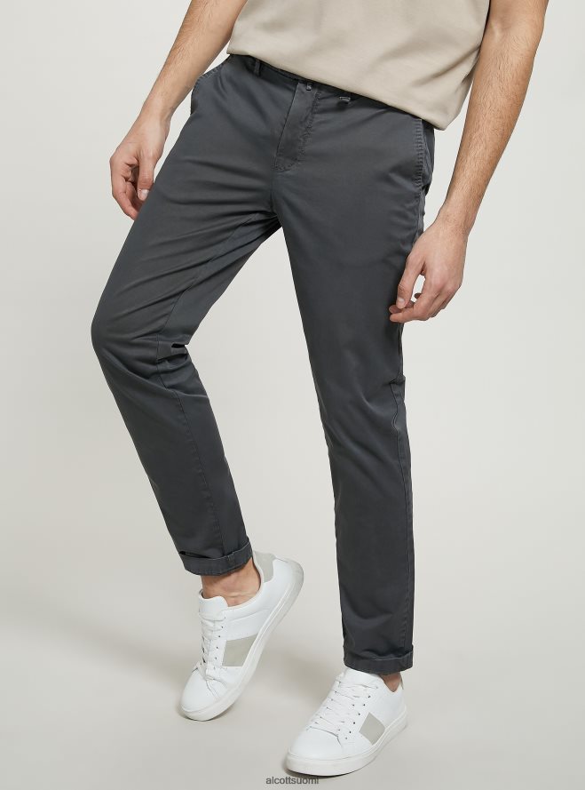 vaatetus fi Alcott miehet joustavat puuvillatvillit chinot c2201 sininen HL28P01156