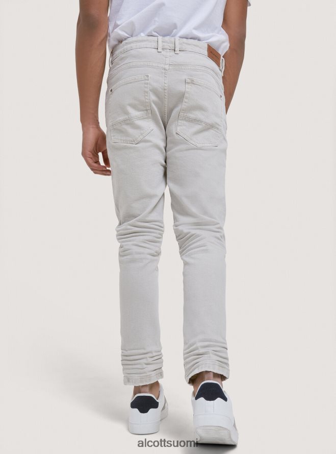 vaatetus fi Alcott miehet joustavat twill-puuvillahousut musta HL28P01191