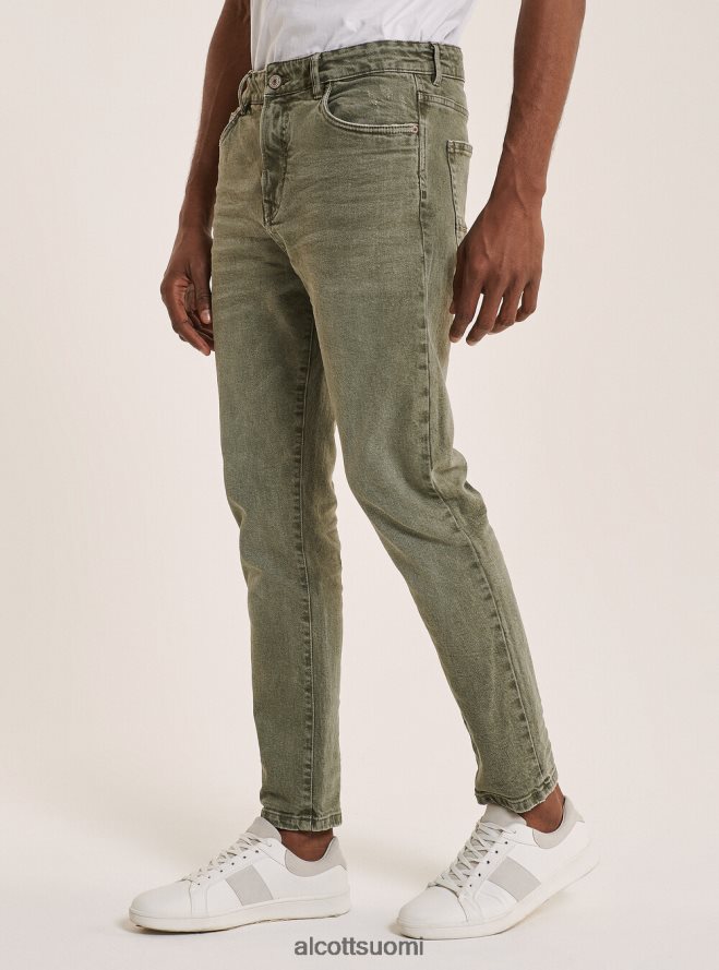 vaatetus fi Alcott miehet joustavat twill-puuvillahousut musta HL28P0858