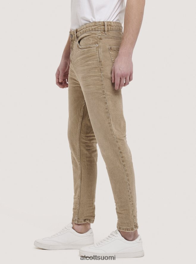 vaatetus fi Alcott miehet joustavat twill-puuvillahousut musta HL28P0911