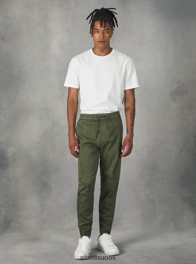 vaatetus fi Alcott miehet lenkkeilyhousut isoilla taskuilla ky1 kaky tumma HL28P01016