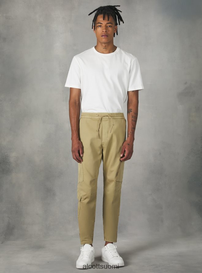 vaatetus fi Alcott miehet lenkkeilyhousut isoilla taskuilla ky1 kaky tumma HL28P01173