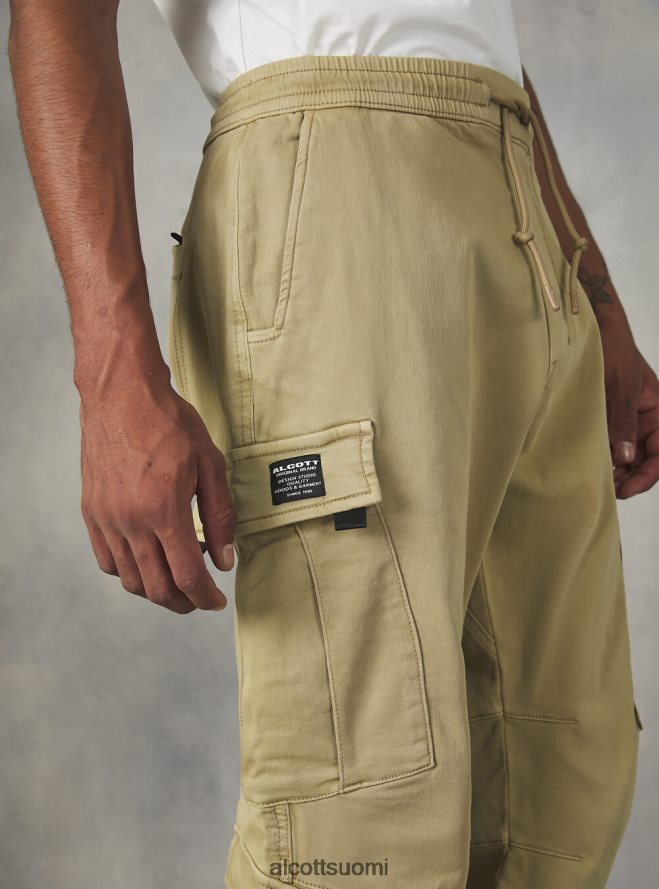 vaatetus fi Alcott miehet lenkkeilyhousut isoilla taskuilla ky1 kaky tumma HL28P01173