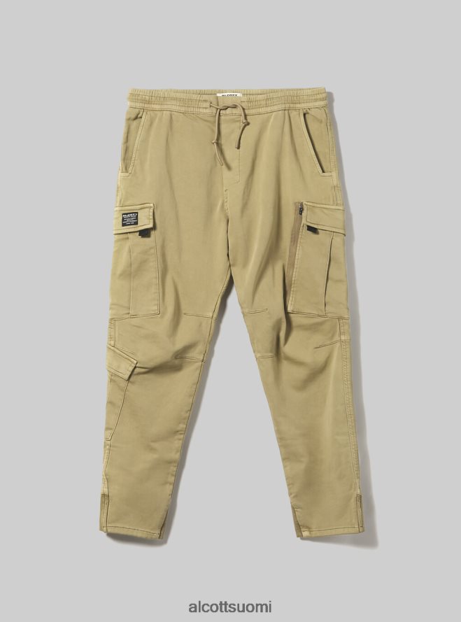 vaatetus fi Alcott miehet lenkkeilyhousut isoilla taskuilla ky1 kaky tumma HL28P01173