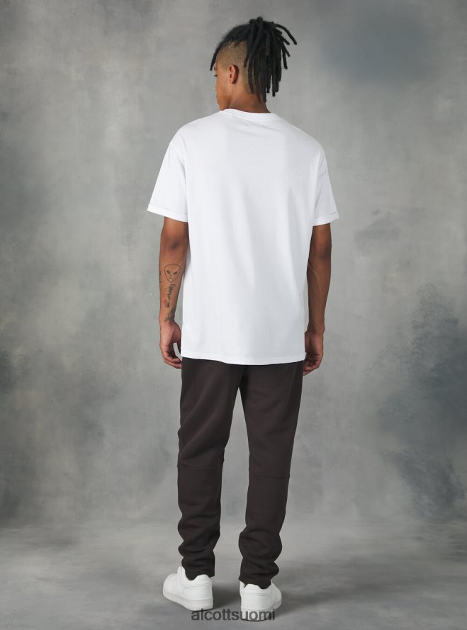 vaatetus fi Alcott miehet lenkkeilyhousut team 053 -printillä bg1 beige tumma HL28P01164